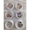 6 pack Dijes doble cristal 4 pz c/u Fantasy nails