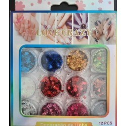 Acetatos con formas Love crazy