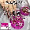 Acrilico Rodolfo colección Navideña Fantasy nails