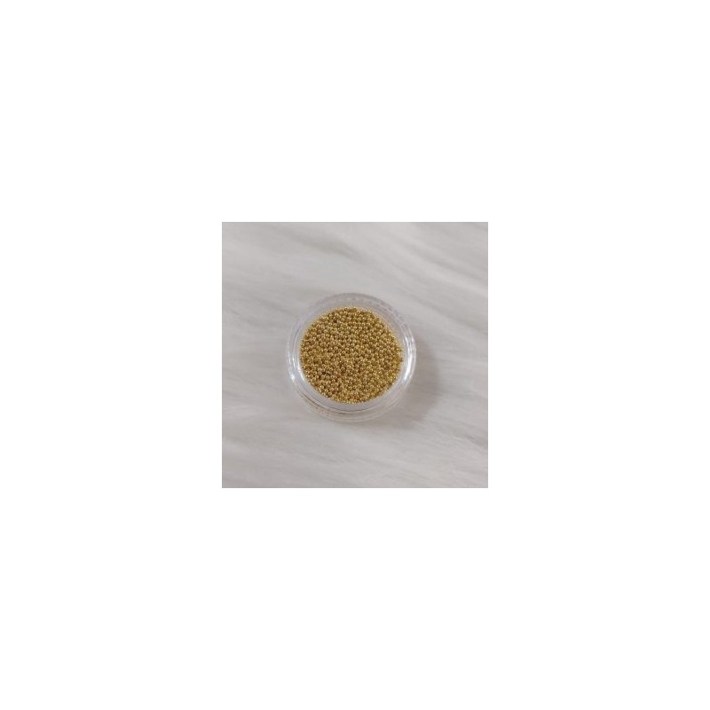 Balines dorados Fantasy nails