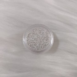 Balines plateados Fantasy nails