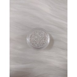 Balines plateados Fantasy nails