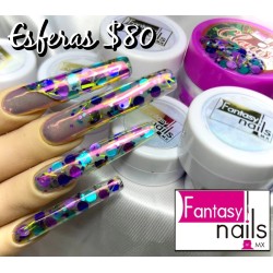Acrilico Esferas colección Navideña Fantasy nails