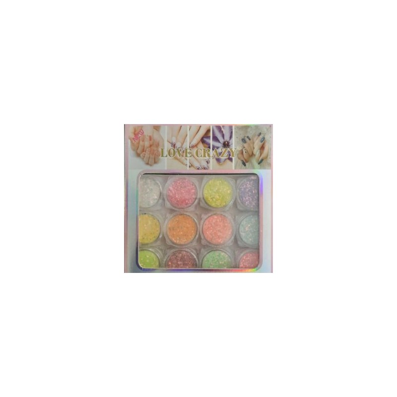 Brillos Love crazy tonos pastel