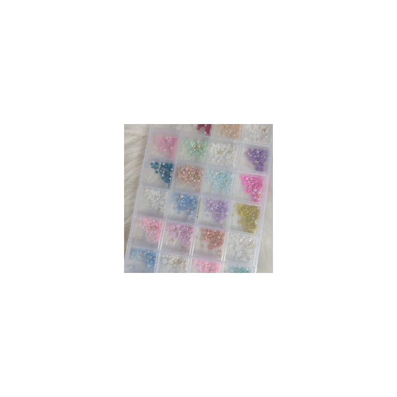 Caja de flores y balines