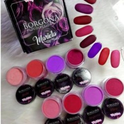 Colección de acrilicos Borgoña Wapizima