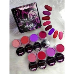 Colección de acrilicos Borgoña Wapizima