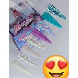 Colección de acrilicos Mermaid Wapizima