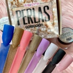 Colección de acrilicos Perlas Wapizima