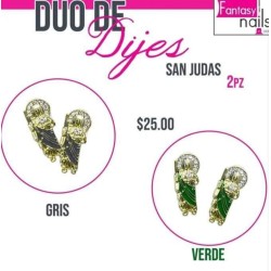 Duo de dijes de San Judas
