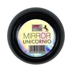 Efecto espejo Unicornio Fantasy nails