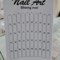 Exhibidor de acrilico blanco