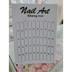 Exhibidor de acrilico blanco