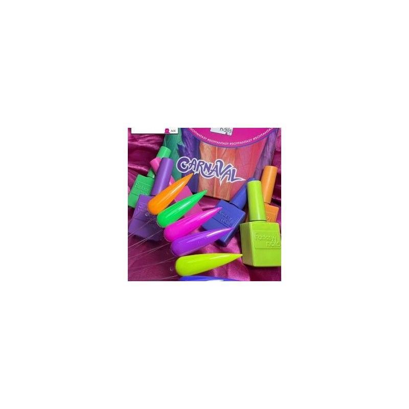 Gama de geles Carnaval Fantasy nails