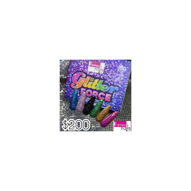 Gama de geles Glitter Force Fantasy nails