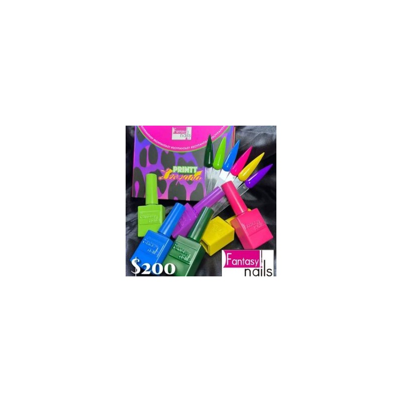 Gama de geles Printt leopard Fantasy nails