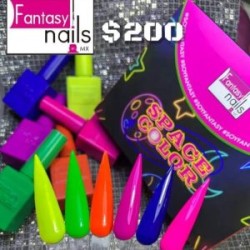 Gama de geles Space Color Fantasy nails