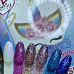 Gama de geles Unicornio Gelly