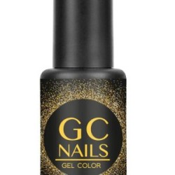 GC Nails bel-color Fantastic gel glitter dorado