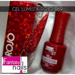 Gel lumistik Rojo Fantasy nails