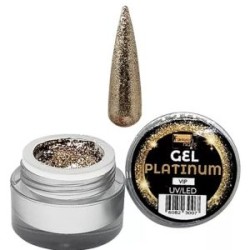 Gel platinum VIP dorado