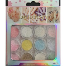 Glitter Love crazy tonos pastel