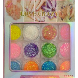Glitter Neon Love crazy
