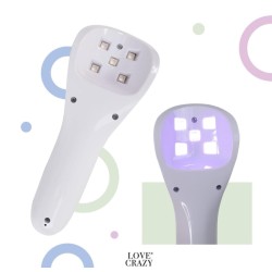 Lampara Led/Uv recargable de mano