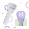 Lampara Led/Uv recargable de mano