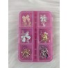 Mix Dijes Moños 4 pz c/u Fantasy nails