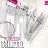 Muestrario stiletto transparentes Fantasy nails