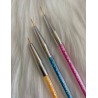 Paquete de 3 pinceles liners con puntero