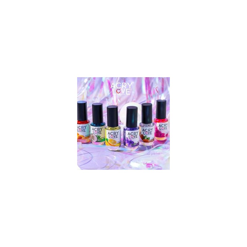 Paquete de 6 aceites de cuticula Acry love