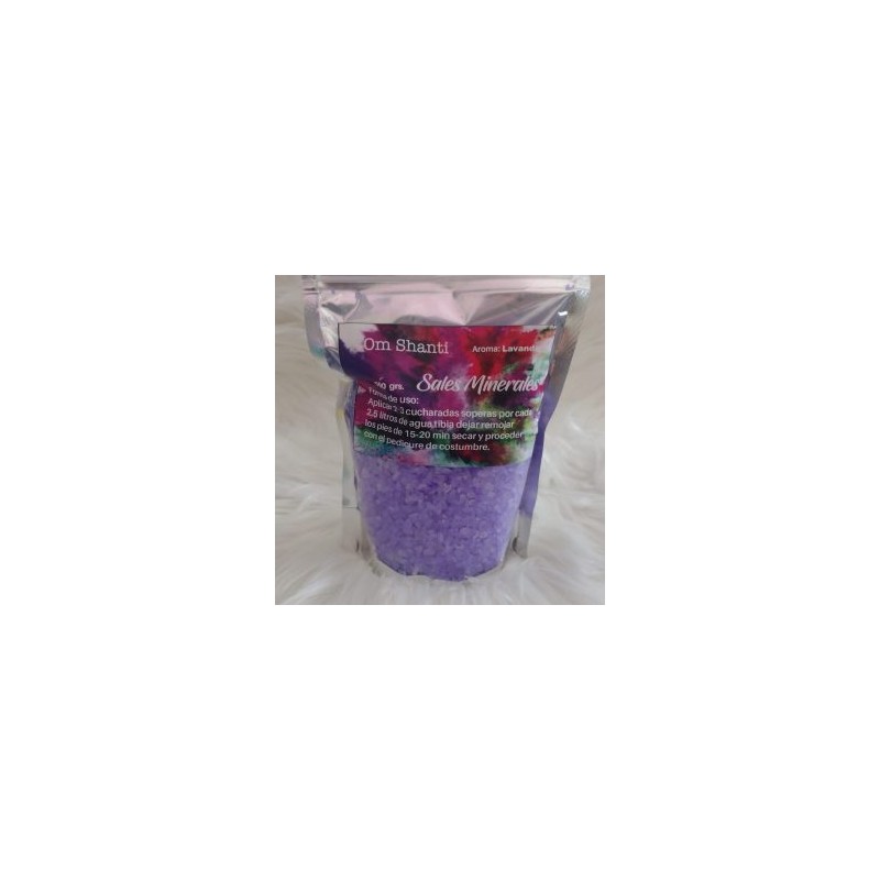 Sales minerales Om Shanti Lavanda 500 gr