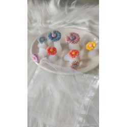 Separadores de dedos con figuras variadas