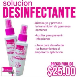 Solución desinfectante Fantasy nails 4 oz