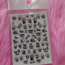 Stickers halloween Craneos