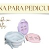 Tina plegable con rodillos para spa