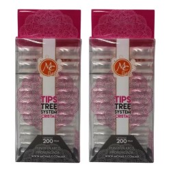 Tips Cristal Mc Nails 200 piezas