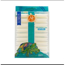 Tips punta c XXL Natural MC