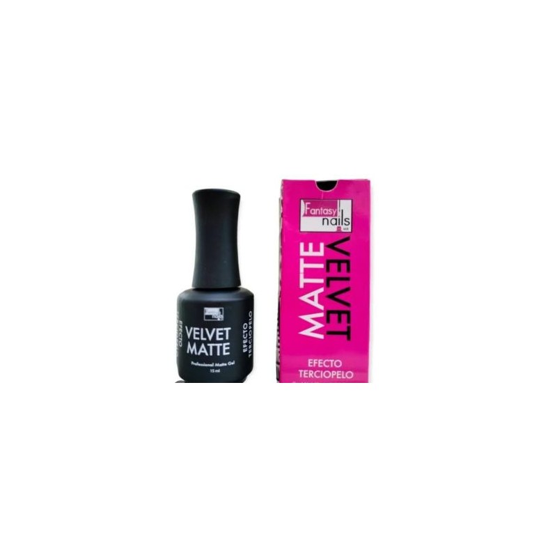 Top matte efecto terciopelo Fantasy nails