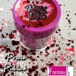 Acrilico Kiss me Rojo Fantasy nails