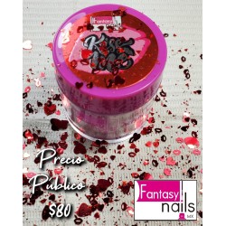 Acrilico Kiss me Rojo Fantasy nails